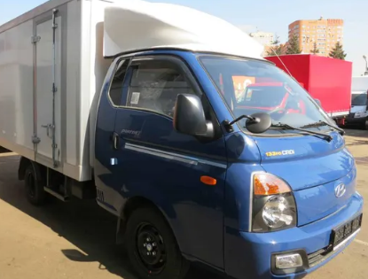 Дефлекторы окон (ветровики) Hyundai Porter II 2010"EuroStandard" (Хюндай Портер) Кобра Тюнинг