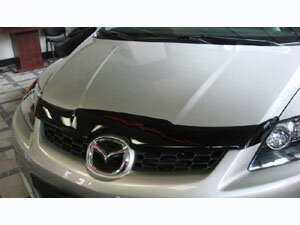 Дефлектор капота (мухобойка) Mazda CX-7 2006-2012 (Мазда СХ7) SIM